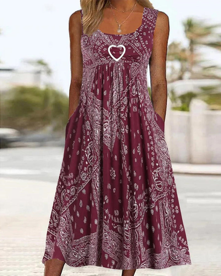 Aida - Vintage Heart Dress