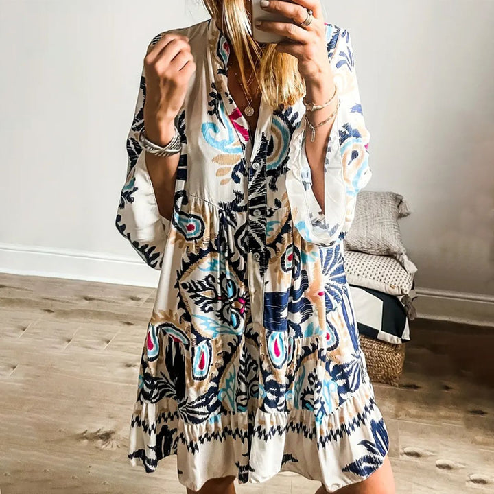 Veronique - Bohemian Tunic Dress
