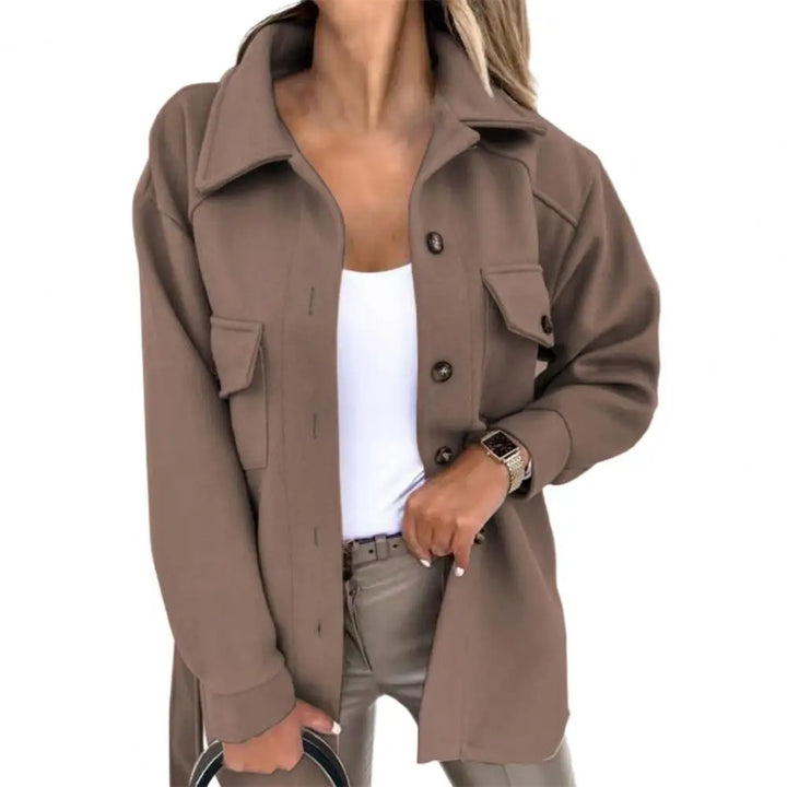 Sabrina | Elegant oversized long jacket for a sophisticated style