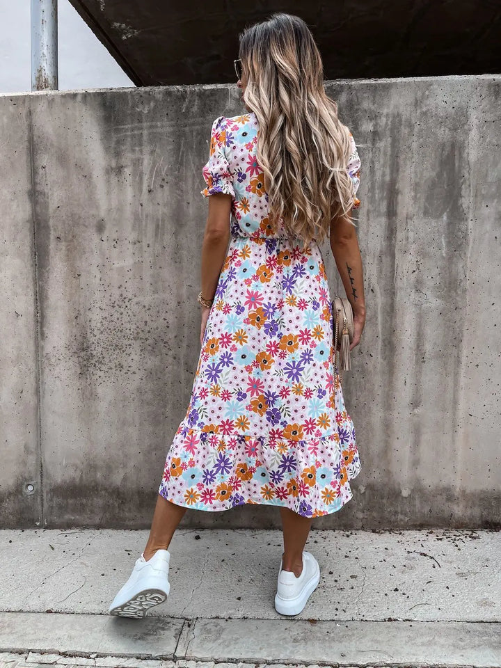 Alaina - Elegant Floral Dress