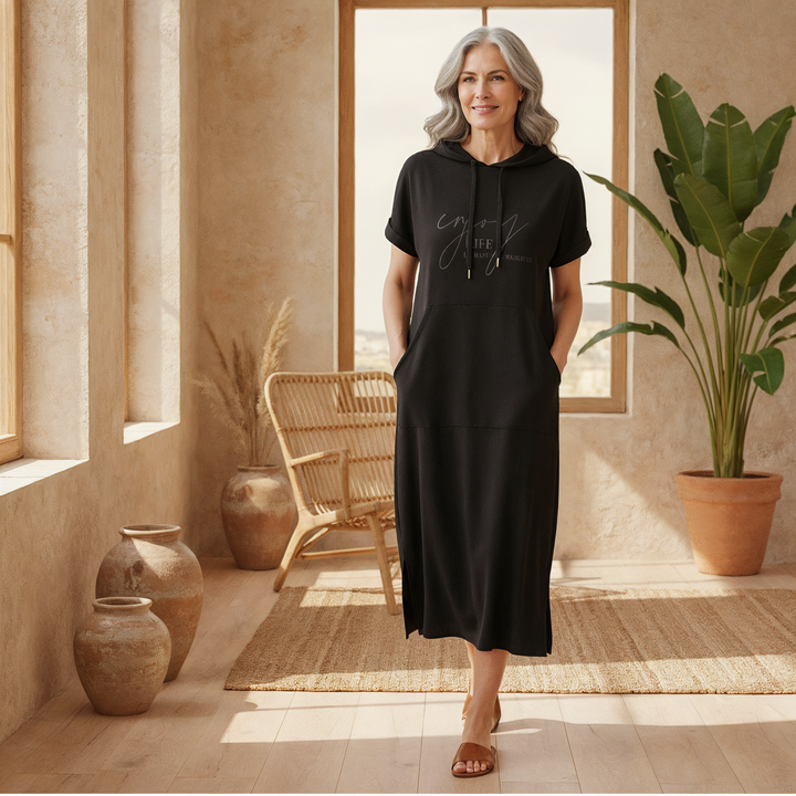 Bridget - Casual Hoodie Dress
