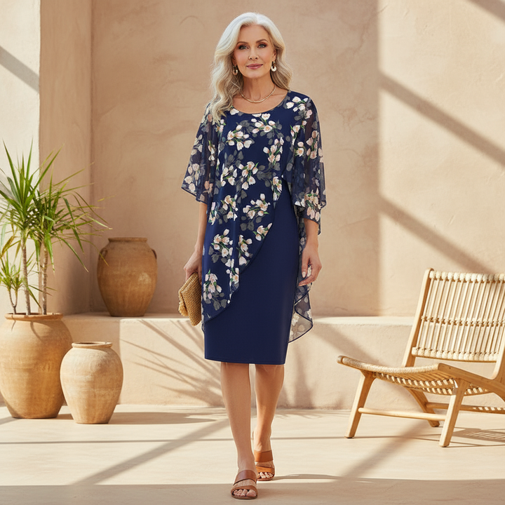 Tiana - Printed Elegant Dress