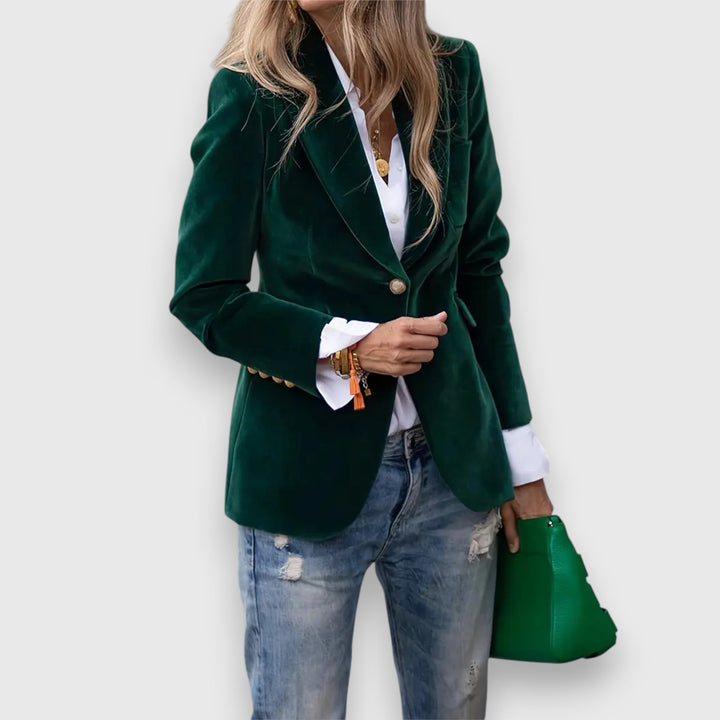 Abbie | Elegant One-Button Blazer
