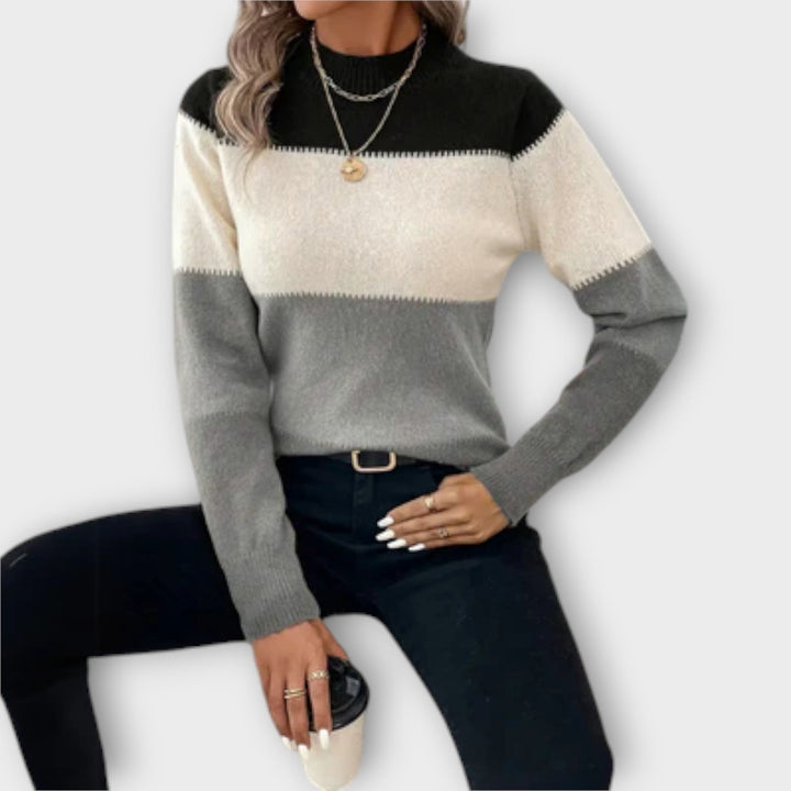 Eliana | Stylish Stripe Sweater