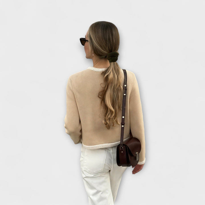 Isla | Classic Cardigan with Decorative Pockets