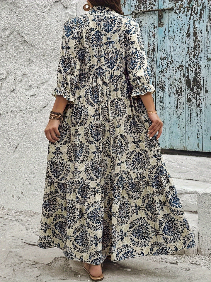 Molly - Boho Mosaic Dress