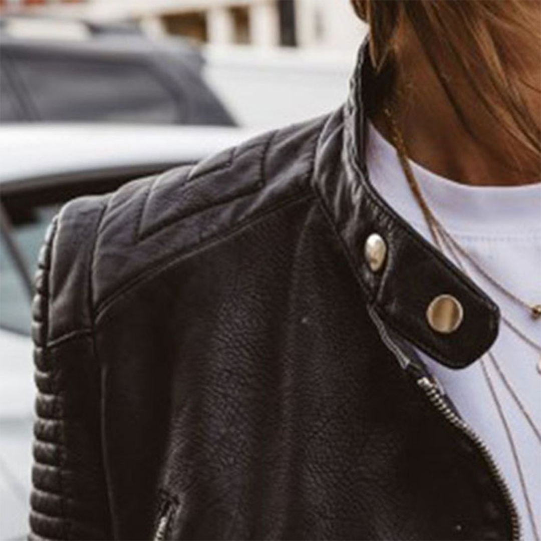 Sophie | Timeless Leather Jacket