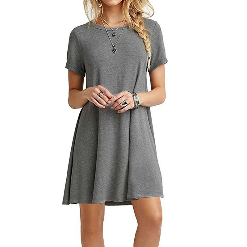 Halina - Minimalist Shirt Dress