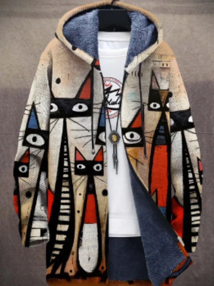 Anna™ - Jacket with Artistic Print
