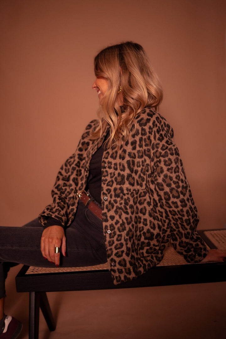 Elodie | Stylish Leopard Print Jacket