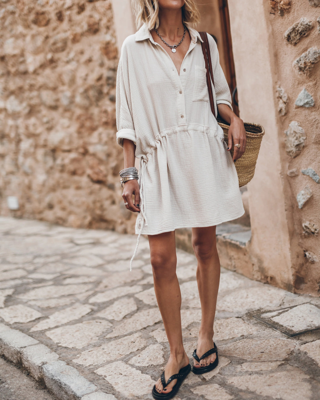 Honora - Classic Shirt Dress